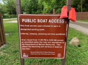 Lake Public Access Town of Merton Wisconsin